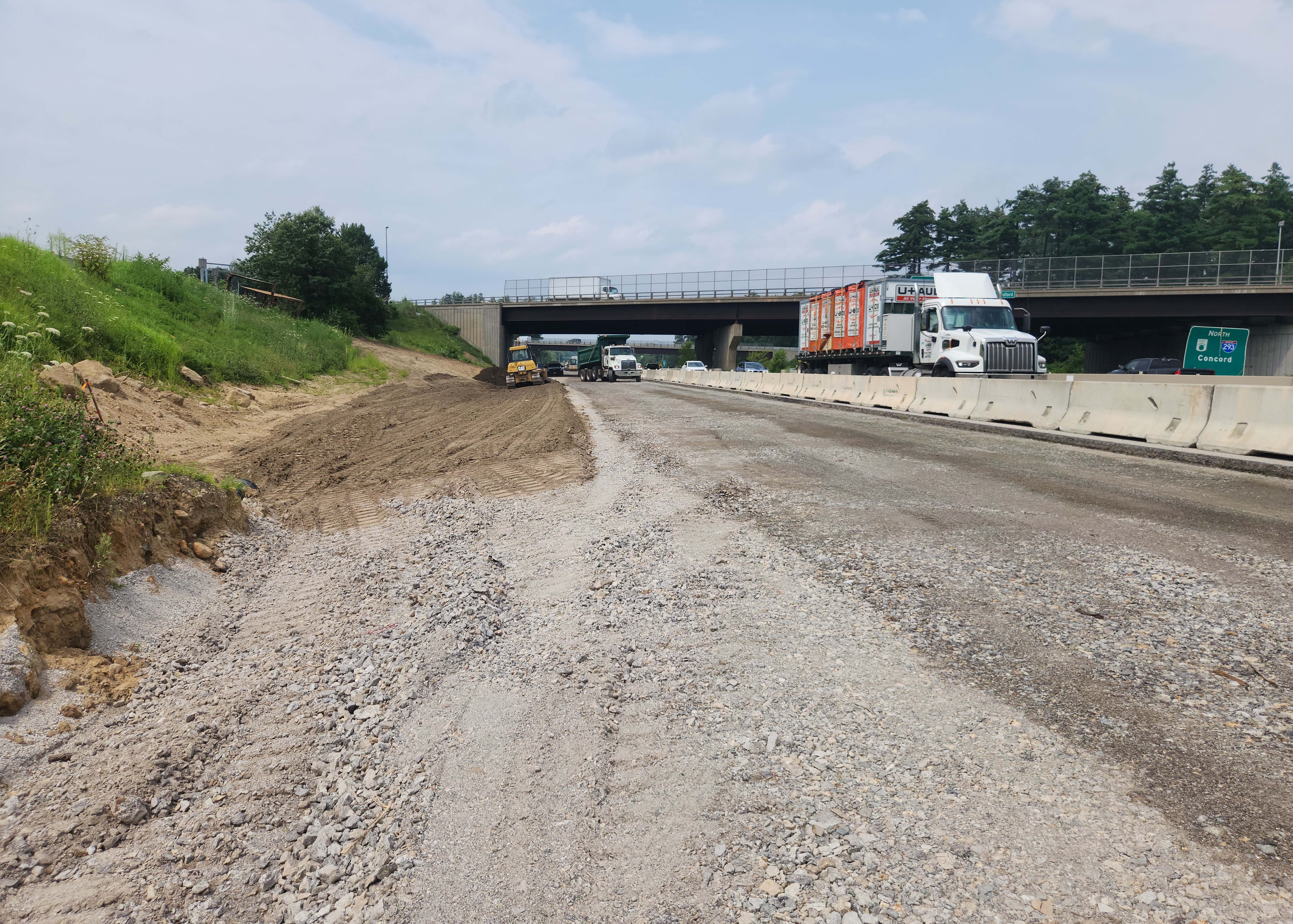 Roadway Select Materials Along SB Mainline – August 2023